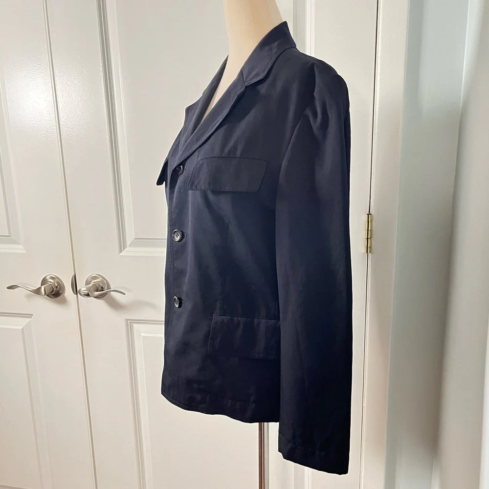 Comme des Garcons Tricot 100% wool 4 front pockets jacket blazer
